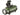 Streamlight Vantage Helmet Mounted Flashlight - C4 LED with Blue Taillight LED - 115 Lumens - Includes 2 x CR123As - Black (69140)