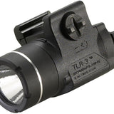 Streamlight TLR-3 Compact LED Weapon Light - Rail Locating Key Kit Fits Most Handguns or H&K USP Mounts - 125 Lumens - Includes 1 x CR2