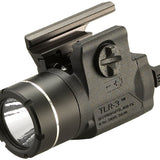 Streamlight TLR-3 Compact LED Weapon Light - Rail Locating Key Kit Fits Most Handguns or H&K USP Mounts - 125 Lumens - Includes 1 x CR2