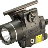 Streamlight TLR-4 Compact LED Weapon Light with Red Laser - Rail Locating Key Kit Fits Most Handguns or H&K USP Mounts - 125 Lumens - Includes 1 x CR2