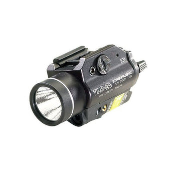 Streamlight TLR-2 HL High-Lumen LED Weapon Light with Green or Red Laser - Picatinny and Glock Rail Mount - Fits Beretta 90two, S&W 99 and S&W TSW - 800 Lumens - Includes 2 x CR123As