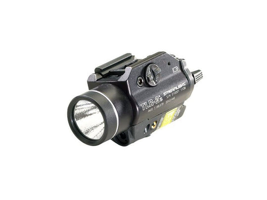 Streamlight TLR-2 HL High-Lumen LED Weapon Light with Green or Red Laser - Picatinny and Glock Rail Mount - Fits Beretta 90two, S&W 99 and S&W TSW - 800 Lumens - Includes 2 x CR123As