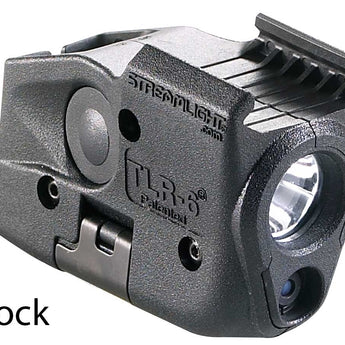 Streamlight TLR-6 Rail Mounted Gun Light - White LED and 640-660nm Red Laser - 100 Lumens - Includes 2 x CR 1/3N lithium batteries - Fits Various Weapons