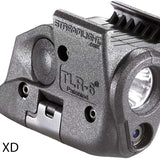 Streamlight TLR-6 Rail Mounted Gun Light - White LED and 640-660nm Red Laser - 100 Lumens - Includes 2 x CR 1/3N lithium batteries - Fits Various Weapons