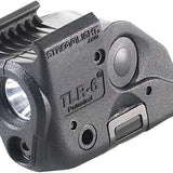 Streamlight TLR-6 Rail Mounted Gun Light - White LED and 640-660nm Red Laser - 100 Lumens - Includes 2 x CR 1/3N lithium batteries - Fits Various Weapons