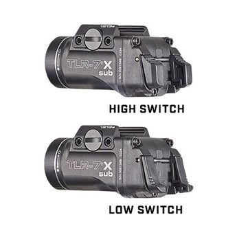Streamlight TLR-7 X Sub USB LED Weapon Light - 500 Lumens - Includes 1 x SL-B9 Battery Pack - Choice of Mount