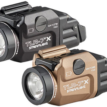 Streamlight TLR-7 X USB Rechargeable LED Weapon Light - 500 Lumens - Includes SL-B9 Battery Pack - Black or FDE