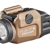 Streamlight TLR-7 X USB Rechargeable LED Weapon Light - 500 Lumens - Includes SL-B9 Battery Pack - Black or FDE
