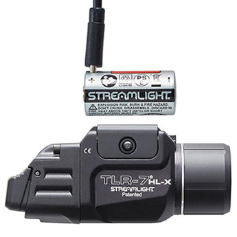 Streamlight TLR-7 HL-X USB LED Weapon Light - 1000 Lumens - Includes 1 x SL-B9 Battery - Black or FDE