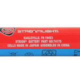 Streamlight 74175 2000mAh 3.75V Protected Lithium Ion (Li-ion) Battery Stick for Strion Flashlights