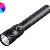 Streamlight Stinger Color-Rite Rechargeable Flashlight - 500 Lumens - 90 CRI - Includes NiMH Battery Pack - Black (75498) - No Charger or 120V AC/12V DC Charger or 120V AC/12V DC Piggyback Charger