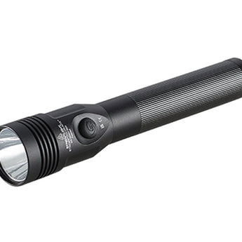 Streamlight Stinger Color-Rite Rechargeable Flashlight - 500 Lumens - 90 CRI - Includes NiMH Battery Pack - Black (75498) - No Charger or 120V AC/12V DC Charger or 120V AC/12V DC Piggyback Charger