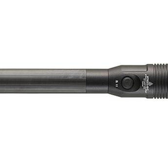 Streamlight Stinger Color-Rite Rechargeable Flashlight - 500 Lumens - 90 CRI - Includes NiMH Battery Pack - Black (75498) - No Charger or 120V AC/12V DC Charger or 120V AC/12V DC Piggyback Charger