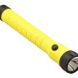 Streamlight PolyStinger HAZ-LO Intrinsically Safe Rechargeable Flashlight with 120V AC/DC Charger - Class I Div 1 - C4 LED - 130 Lumens - Includes NiCd Sub-C Battery Pack - Black or Yellow