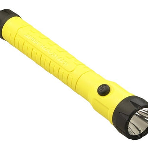 Streamlight PolyStinger HAZ-LO Intrinsically Safe Rechargeable Flashlight with 120V AC/DC Charger - Class I Div 1 - C4 LED - 130 Lumens - Includes NiCd Sub-C Battery Pack - Black or Yellow