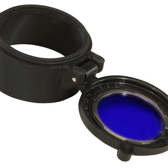 Streamlight Flip Lens (2AA ProPolymer, TL-2 LED, NightFighter Series, Scorpion, Strion LED, and PolyTac-90) - Red, Green, Blue, or IR (Black)