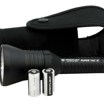 Streamlight 887 Super Tac X Tactical Flashlight - C4 LED - 200 Lumens - Includes 2 x CR123A - Various Packaging Available