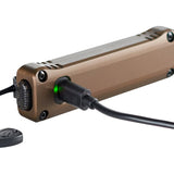 Streamlight Wedge XT USB-C Rechargeable EDC LED Flashlight - 500 Lumens - Includes USB-C Cord and Lanyard - Box - Black, Coyote Tan, or Silver Colors