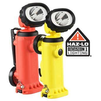 Streamlight Knucklehead HAZ-LO Spot - Alkaline Yellow or Alklaine Orange - Blister, IEC Type A (120V) AC, IEC Type A (120V) AC/12V DC, or Without Charger