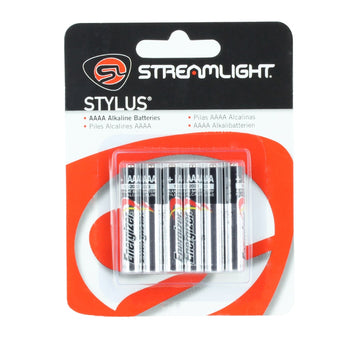 Streamlight 65030 AAAA 1.5V Alkaline Button Top Batteries - 6 pack