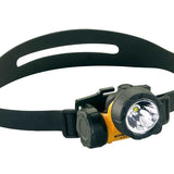 Streamlight Argo HAZ-LO Intrinsically Safe Headlamp - C4 LED - 90 Lumens - Includes 3 x AAA Alkaline, Rubber & Elastic Straps