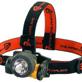 Streamlight Argo HAZ-LO Intrinsically Safe Headlamp - C4 LED - 90 Lumens - Includes 3 x AAA Alkaline, Rubber & Elastic Straps