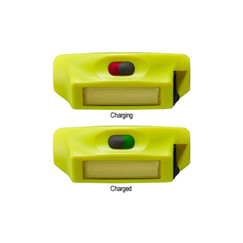 Streamlight Bandit Pro Rechargeable LED Headlamp - 180 Lumens - Uses Built-In Li-Poly Battery Pack - Includes Hard Hat Strap - Yellow - Box (61716)