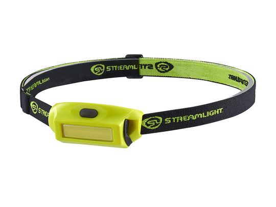 Streamlight Bandit Pro Rechargeable LED Headlamp - 180 Lumens - Uses Built-In Li-Poly Battery Pack - Yellow - Box (61711)