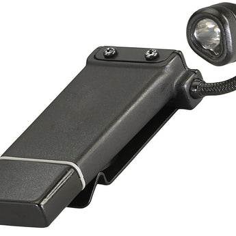 Streamlight ClipMate USB Rechargeable Clip-On Light - C4 White LED and Red LED - 70 Lumens - Includes Lithium Polymer Battery Pack - Light Only or With AC Adapter