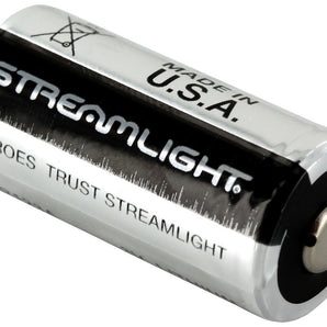 Streamlight 85177 CR123A 1400mAh 3V Lithium Primary (LiMnO2) Button Top Photo/Flashlight Battery - Bulk