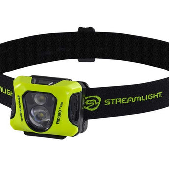 Streamlight 61435 Enduro Pro USB Rechargeable LED Headlamp - 200 Lumens - Includes Built-In Li-ion Battery Pack - Yellow - Clam Shell or Box Packaging