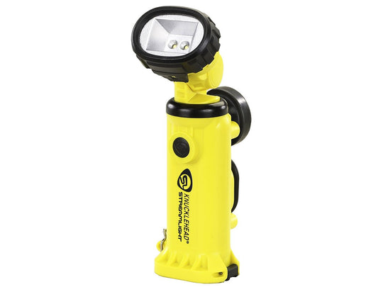 Streamlight Knucklehead Rechargeable Articulating LED Work Flood Light with 12V DC Charger - 200 Lumens - Class I Div 2 - Includes NiCd Battery - Yellow (90626)