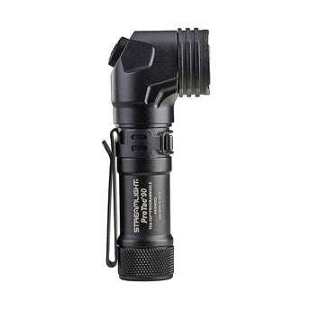 Streamlight ProTac 90 LED Angle Flashlight - 300 Lumens - Includes 1 x CR123A and 1 x AA - Black - Clam Shell or Boxed