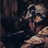 Streamlight Sidewinder Stalk LED Helmet Light - 76 Lumens - Uses 1 x CR123 or 1 x AA - Coyote - Mailer or Box Packaging - Mount Bundles Available