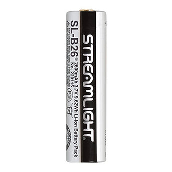 Streamlight 22103 SL-B26 Protected Li-ion USB Rechargeable Battery Pack - 12pk