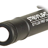Streamlight Stylus Pro COB Rechargeable LED Penlight - 160 Lumens - Includes Li-ion Battery Pack -Black - Clam Shell or Boxed