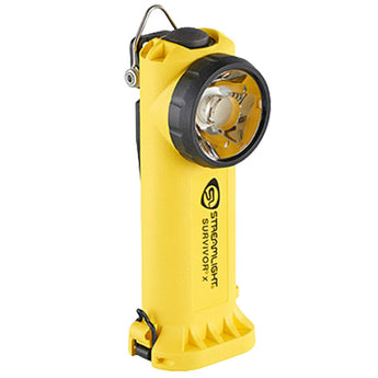 Streamlight Survivor X - Orange and Yellow - Li-ion/Charging Cradle or Alkaline/Battery Holder Options