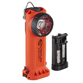 Streamlight Survivor X USB - 250 Lumens - Includes USB Cord and Battery Carrier - Orange or Yellow