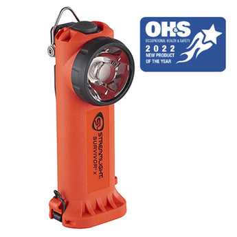 Streamlight Survivor X USB - 250 Lumens - Includes USB Cord and Battery Carrier - Orange or Yellow