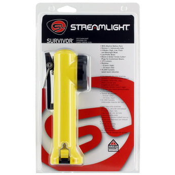 Streamlight Survivor Right Angle Work Light - Alkaline Model - C4 LED - 175 Lumens - Includes 4 x AA - Class I Div 1 - Available in 3 Colors
