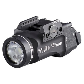 Streamlight TLR-7 Sub Ultra-Compact LED Weapon Light - 500 Lumens - Includes 1 x CR123A with Mounting Kit and Key - Box - Choose for Glock, Sig Sauer, or 1913 Short Rail