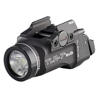 Streamlight TLR-7 Sub Ultra-Compact LED Weapon Light - 500 Lumens - Includes 1 x CR123A with Mounting Kit and Key - Box - Choose for Glock, Sig Sauer, or 1913 Short Rail