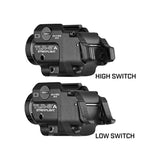 Streamlight 69414 TLR-8 A R Low-Profile Rail Mounted Weapon Light with Red Laser- 500 Lumens - Includes 1 x CR123A