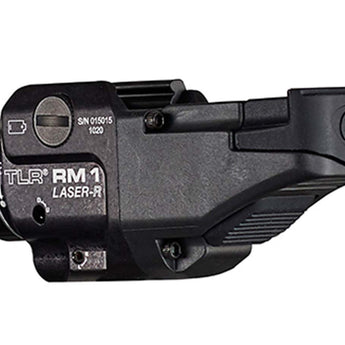 Streamlight TLR RM 1 Low-Profile Rail Mounted Weapon Light System with Remote Pressure Switch and Retaining Clips