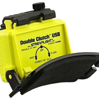 Streamlight 6160 Double Clutch Headlamp - C4 LED - 125 Lumens - 3 x AAA Alkaline Batteries - Comes In Black and Yellow