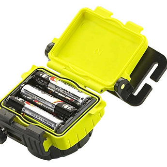 Streamlight 6160 Double Clutch Headlamp - C4 LED - 125 Lumens - 3 x AAA Alkaline Batteries - Comes In Black and Yellow