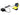 Streamlight 616 Double Clutch Headlamp - C4 LED - 125 Lumens -  1 x Li-Ion Battery - Black or Yellow - With USB Cord or 120V AC and Elastic and Rubber Straps