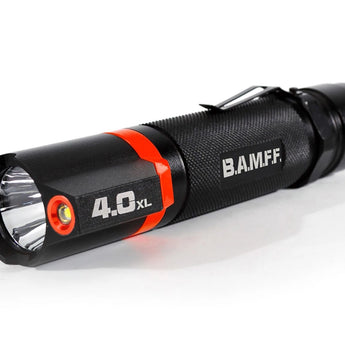 STKR BAMFF 4.0XL Dual LED Flashlight - CREE LED - 400 Lumens - Includes 4 x AA