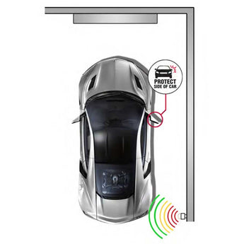 STKR Side Garage Parking Sensor - Uses 4 x AA