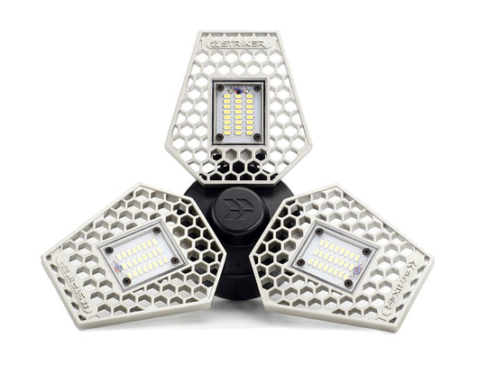 STKR TRiLIGHT Motion Activated Ceiling Light - 4000 Lumens